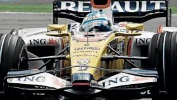 <b>LAS MANOS DE ALONSO. </b>En el talento del asturiano deposita Renault todas su confianza para evolucionar el R28 y conseguir buenos resultados esta temporada.