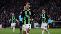 João Pedro, delantero del Brighton, es el mejor futbolista en los penaltis y con ello se encamina a emular lo realizado por Bruno Fernandes en la 2020-21.