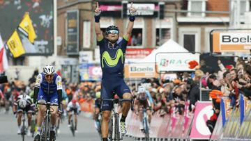 Un Valverde imparable gana su cuarta Lieja-Bastoña-Lieja