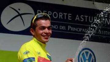 Fabio Duarte, en El Acebo.