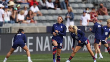 Alex Morgan es una de las encargadas de liderar a la Selección Femenina de Estados Unidos en el Concacaf W Championship que se celebrará en México.