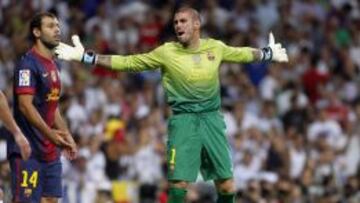 El futuro del guardameta del Barcelona es incierto.