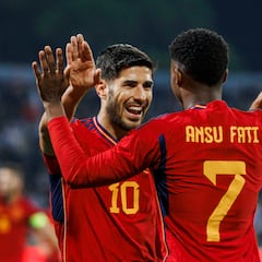 Ansu y Asensio animan la siesta