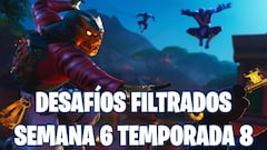 Fortnite Temporada 8: Desafíos filtrados de la Semana 6