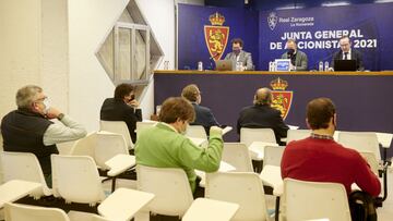 La Junta General de Accionistas del Real Zaragoza de 2021.