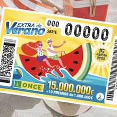Sorteo Extra de Verano de la ONCE: comprobar los resultados del cupón hoy, lunes 15 de agosto