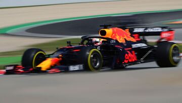 Max Verstappen (Red Bull RB16B). Barcelona, España. F1 2021.