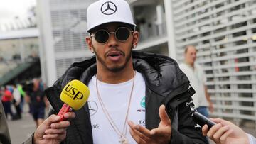 Lewis Hamilton, piloto de Mercedes.