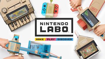 ¿Qué es Nintendo Labo, el nuevo accesorio para Nintendo Switch?