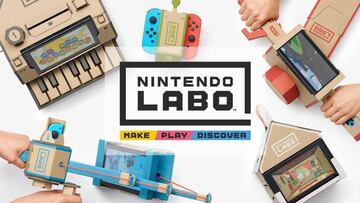?Qu谷 es Nintendo Labo, el nuevo accesorio para Nintendo Switch?
