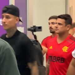 Así fue la llegada de Erick Pulgar a Río para fichar en Flamengo