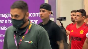 Así fue la llegada de Erick Pulgar a Río para fichar en Flamengo