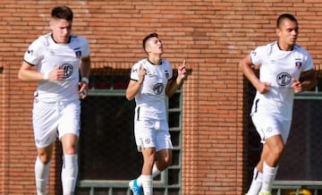 Matías Colossi le anota a Huachipato en la Copa de Campeones 2019.