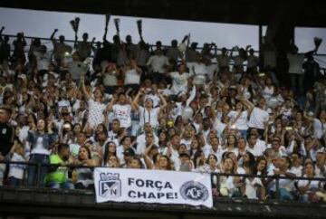 El emocionante homenaje de Atlético Nacional al Chapecoense
