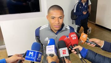 Jhon Largacha, emocionado por su primer gol en Millonarios