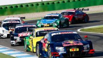 Mattias Ekström en la carrera de Hockenheim.