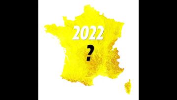 Captura del vídeo de promoción de la presentación del recorrido del Tour de Francia 2022.