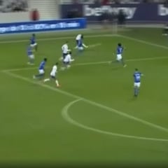 ¡Fintas y desborde! La primera jugada viral de Suazo en Francia