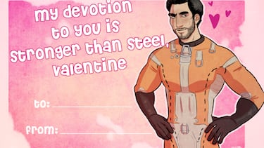 Celebra San Valentín con estas tarjetas de Fallout 4
