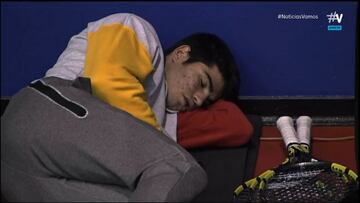 El momentazo de Alcaraz minutos antes de salir a la pista