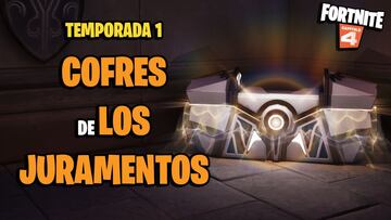 ¿Dónde encontrar Cofres de Los Juramentos en Fortnite Capítulo 4 - Temporada 1?