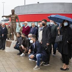 Luis ya tiene su estatua: "Es la mayor leyenda del Atlético"
