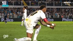 Se la tenía guardada durante todo el partido: la tangana brutal en Brasil provocada por Neymar