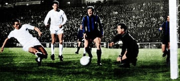 Two years after the final in Vienna, Madrid and Inter were back facing each other again in the European Cup - this time in the semi-final with Helenio Herrera’s side looking to make the final for the third year running. But that Madrid side, known as the Ye-yé side, which featured only Spanish players, got their revenge and booked their place in the final at Heysel (Brussels) thanks to a 1-0 win in the first leg, with Pirri (pictured) hitting the winner. In the return at San Siro, Amancio opened the scoring on 20 minutes and Fachetti levelled on 78 minutes, too late to get Inter back into the tie. Muñoz got his own back on Helenio Herrera and Madrid took on Partizan in the final. They beat the Belgrade-based rivals 2-1 to lift their sixth European Cup, six years after their last title.