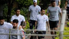 Carnes y bautizo: la tarde de relajo de la Roja en Brasil