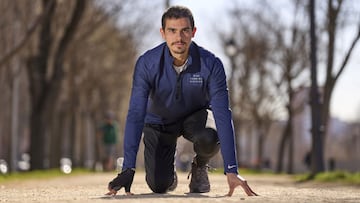 Hortelano vuelve a volar: "Tuve decidido retirarme y ahora he hecho una marca personal"