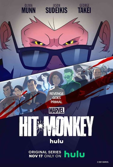 El mono asesino de Marvel está listo: tráiler y póster finales de la serie animada Hit-Monkey