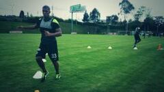 Orlando Berrío presenta un esguince leve