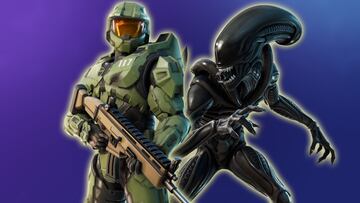 fortnite jefe maestro halo alien xenomorfo