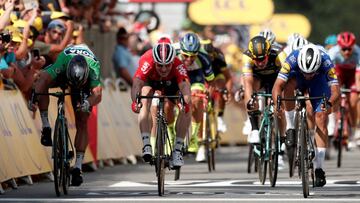 Así fue el infartante triunfo de Gaviria en el Tour de Francia