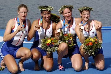 Rebecca Romero won Olympic medals in both cycling and rowing.