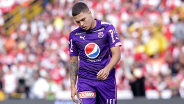 Juanfer Quintero con la camiseta del DIM
