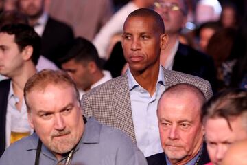 Reggie Miller ex-jugador de baloncesto en la NBA.