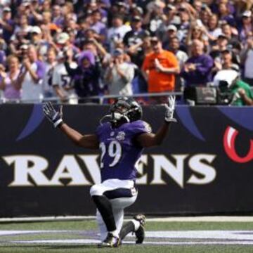 Justin Forsett, Running back Justin Forsett de Baltimore Ravens, tiene que volver a ser el jugador que deslumbró a todos el año pasado.