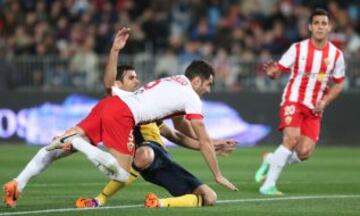 Las imágenes del Almería-Atlético