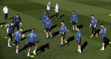 El Real Madrid prepara la visita a Mestalla