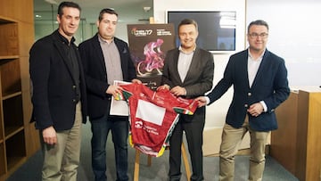 La presentación de la Vuelta a La Rioja.