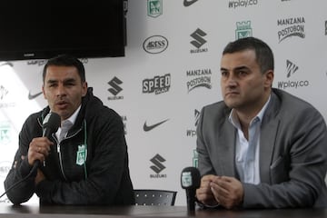 El ex jugador Francisco Nájera fue presentado en rueda de prensa como Director Deportivo de Atlético Nacional. El bogotano comenzará a trabajar el lunes.