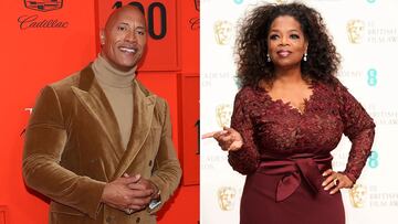 Oprah Winfrey y Dwayne Johnson han creado un fondo de $10 millones para los afectados por los incendios forestales en Maui.