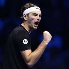 Resumen del Fritz - De Miñaur: ganador y resultado en las ATP Finals 2024