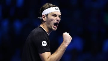 Resumen del Fritz - De Miñaur: ganador y resultado en las ATP Finals 2024