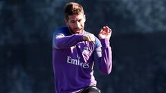 Sergio Ramos mezcló gimnasio con trabajo sobre el césped