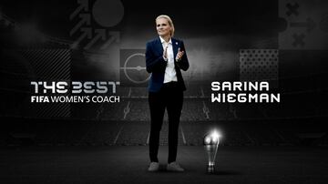 Sarina Wiegman, selccionadora nacional de Holanda, mejor entrenadora de fútbol femenino FIFA 2020.