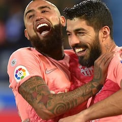 "Sigue así, guerrero": el alentador mensaje de Luis Suárez a Vidal
