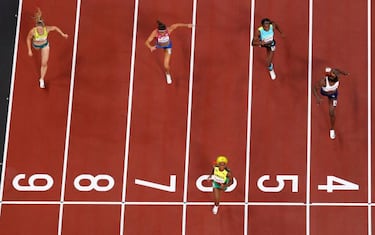 Por qué la salida en atletismo es desde distintos puntos y cuánto se recorre en cada calle