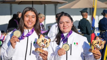 Ángela Ruiz y Naomi Aguilar ganan oro en Juegos Panamericanos Junior